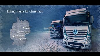 Mercedes-Benz Riding Home for Christmas Tour