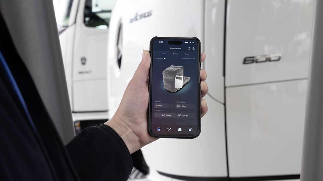 Mercedes-Benz Trucks Remote 3.0 App: den eActros 600 via Mobiltelefon immer fest im Blick

Mercedes-Benz Trucks Remote 3.0 App: the eActros 600 always in view via mobile phone