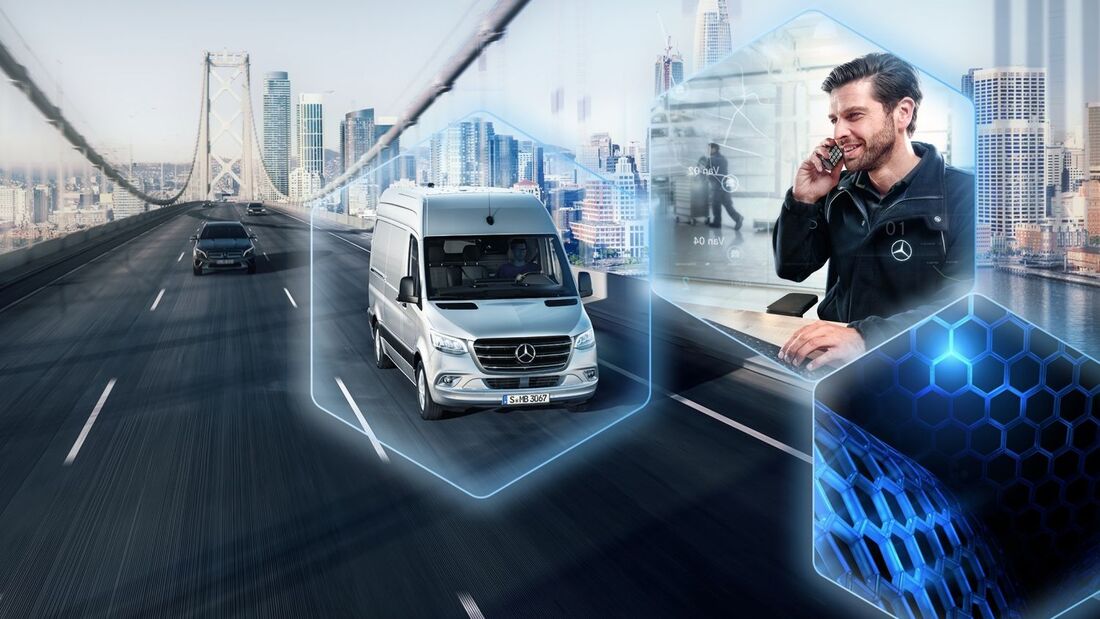 Mercedes-Benz Vans erweitert sein digitales Service-Portfolio: Echtzeitdiagnose Mercedes-Benz Van Uptime startet in Deutschland

null