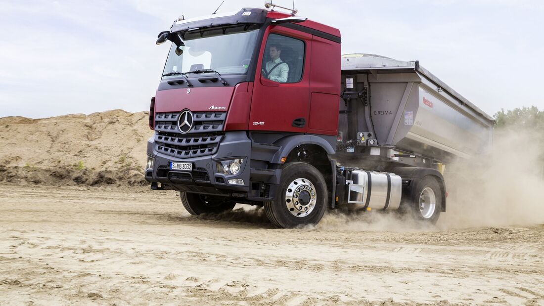 Mercedes-Benz auf der Bauma 2019