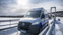 Mercedes-Benz eSprinter am Polarkreis