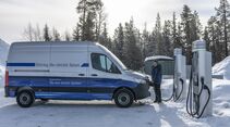 Mercedes-Benz eSprinter am Polarkreis