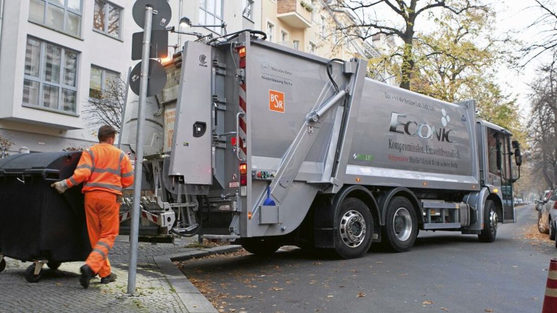 Mercedes Econic, Müllwagen, Berliner Stadtreinigung, ta3/2012