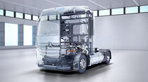 Mercedes GenH2 Brennstoffzellen-Lkw Wasserstoff Fuel Cell 2023