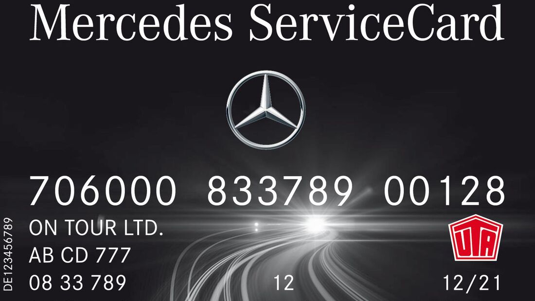 Mercedes Servicecard Tankkarte