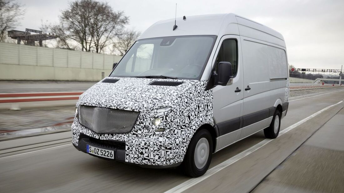 Mercedes, Sprinter, Erlkönig, 2013