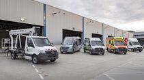 Mercedes Sprinter Vito Vans Transporter Aufbau Aufbauten Kipper Kasten Kombi Bus Doppelkabine Zugmaschine Sattelzugmaschine