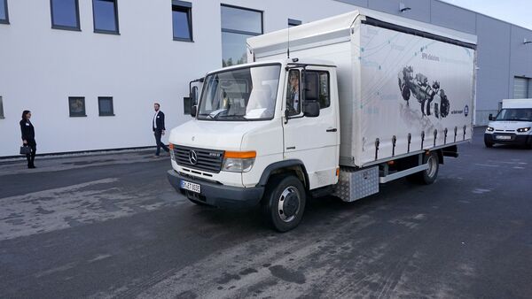 Mercedes Vario Retrofit Veranstaltung bei Paul in Vilshofen