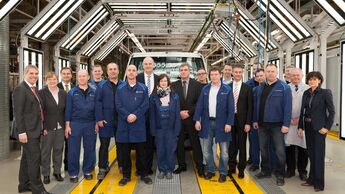 Mercedes-Werk, Ludwigsfelde, Produktionsjubiläum, Februar 2014