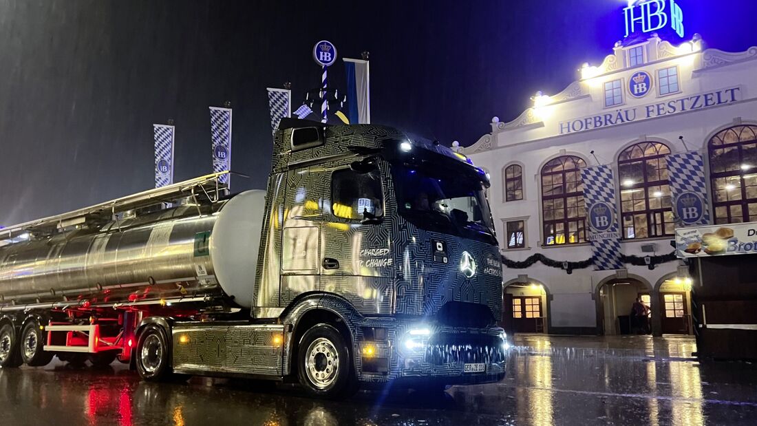 Mercedes eActros 600 Oktoberfest