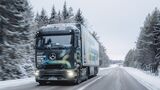 Mercedes eActros 600 Wintertest