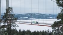 Mercedes eActros 600 Wintertest