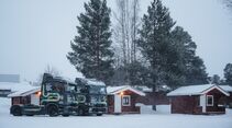 Mercedes eActros 600 Wintertest