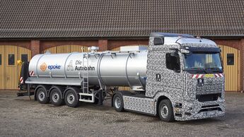 Mercedes eActros 600 im Winterdienst