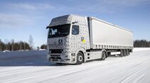 Mercedes eActros Wintererprobung 2023