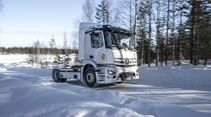 Mercedes eActros Wintererprobung 2023