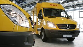 Mercedes liefert 1.300 Post-Sprinter