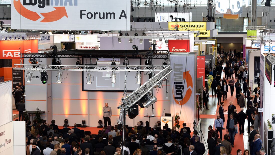 Messe Logimat in Stuttgart