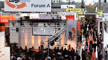 Messe Logimat in Stuttgart