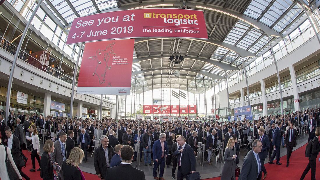 Messe transport logistic in München