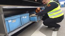 Michael Finkbeiner, zusammen mit seinem Bruder Marco, Inhaber von Kaiko-Transport aus St.Märgen, heute 6 Lkw, sehr bekannt in der Truckszene, einer der ersten S 580 V 8 in Baden-Württemberg.