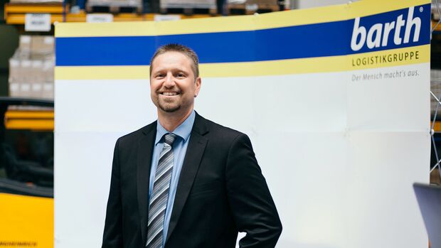 Michael Pfister, Ausbilder bei der Barth Logistikgruppe