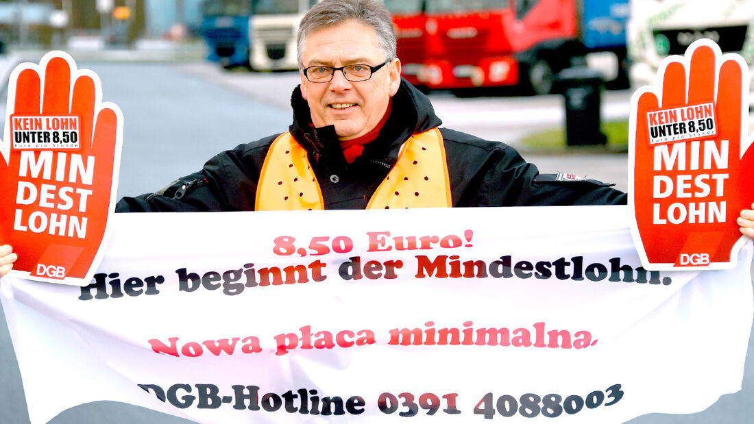Mindestlohn, DGB
