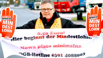 Mindestlohn, DGB