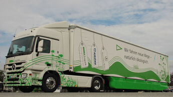 Mit Aerodynamik Diesel sparen