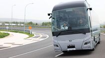 Mit dem MAN Lions Coach kommt der erster elektrische Reisebus aus Europa auf den Markt.