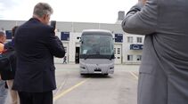 Mit dem MAN Lions Coach kommt der erster elektrische Reisebus aus Europa auf den Markt.