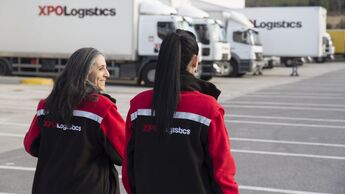 Mitarbeiter von XPO Logistics in Europa