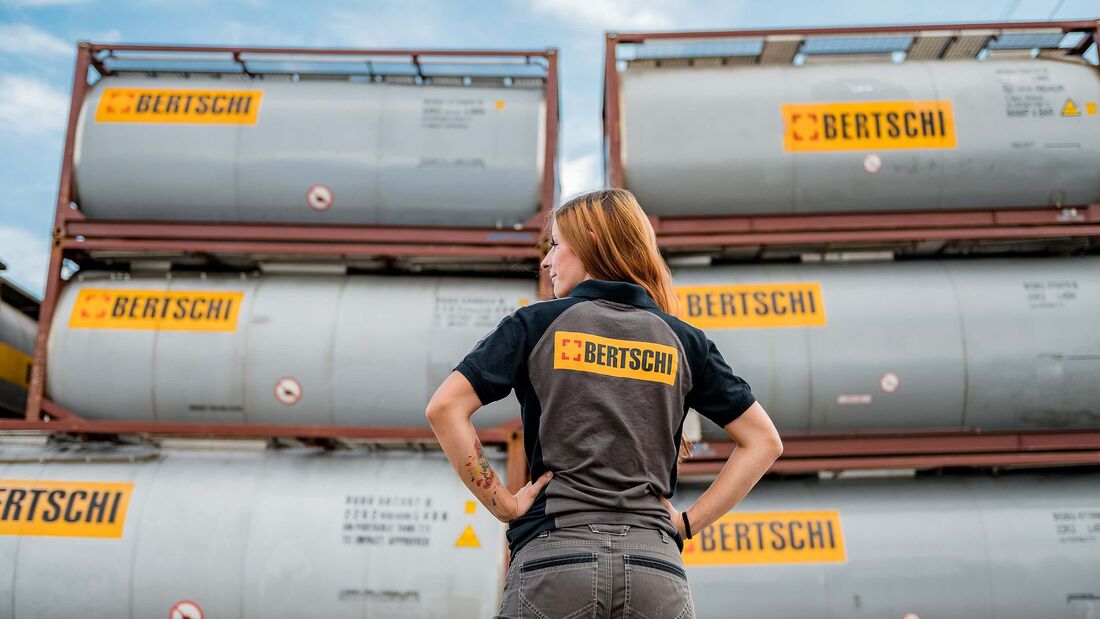 Mitarbeiterinnen und Mitarbeiter der Bertschi Gruppe
