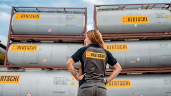 Mitarbeiterinnen und Mitarbeiter der Bertschi Gruppe