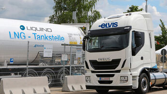 Mobile LNG-Tankstelle