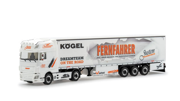 Modelle FF 10/2021, Highlight, FF-Partnertruck Justen Transporte 1:87