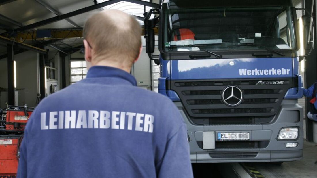 Montage, Leiharbeiter