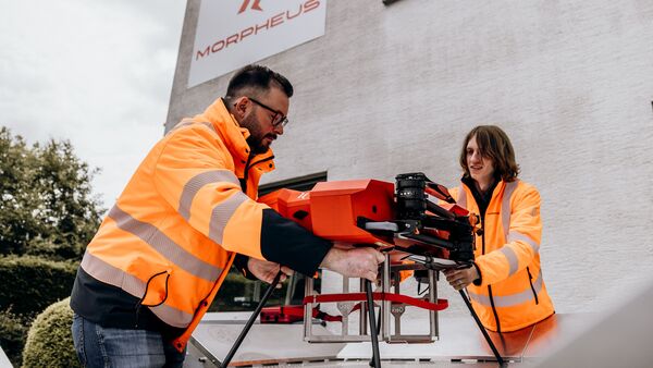 Morpheus Logistik aus Dortmund transportiert per Drohne Laborproben, Werkzeug und andere Güter.