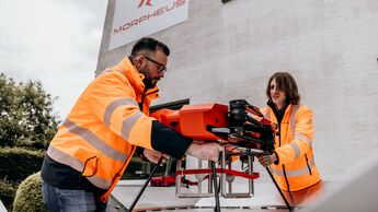 Morpheus Logistik aus Dortmund transportiert per Drohne Laborproben, Werkzeug und andere Güter.