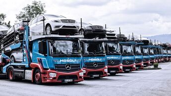 Mosolf, Automobiltransporte, Fahrzeuglogistik, Autos