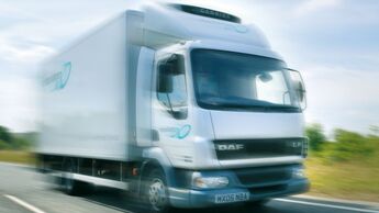 Movianto, Celesio, DAF LF, Lkw, Landstraße