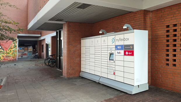 Myflexbox, letzte Meile, Paketstation