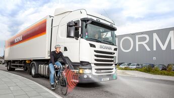 NORMA: Jetzt klare Sicht mit Abbiegeassistenten! / Discounter aus Nürnberg macht modernes Schutzsystem nun zur Pflicht
