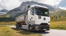 Nächste Generation Brennstoffzellen-Lkw: Entwicklungsfahrzeuge überzeugen auch bei hochsommerlichen Temperaturen in den Alpen

Next Generation Fuel Cell Truck: Development Vehicles Demonstrate Performance in High Summer Temperatures in the Alps