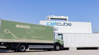 Nagel-Group nutzt Batteriespeicher von Cellcube.