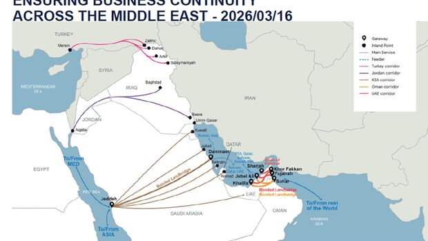 Nahost-Konflikt 2026: Alternativrouten von CMA CGM