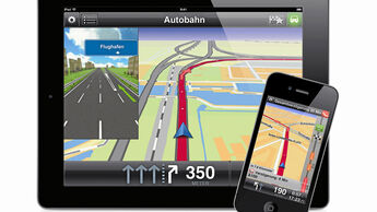 Navigations, App, Rutenführung
