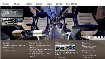 Neoplan frischt seine Internetseite auf