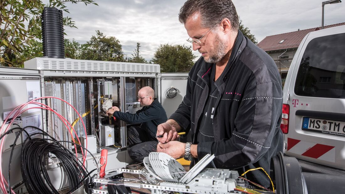 Netzausbau der Deutschen Telekom