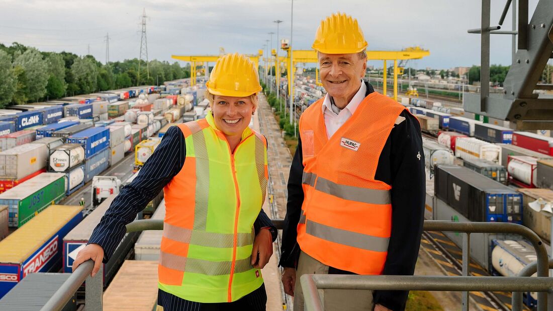 Neue CEO: Britta Weber hat die Führung der Hupac Gruppe von Michail Stahlhut übernommen